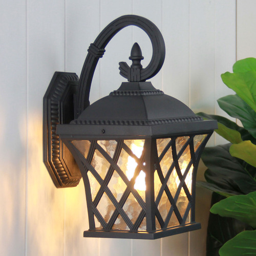 Cast iron outdoor on sale wall lights